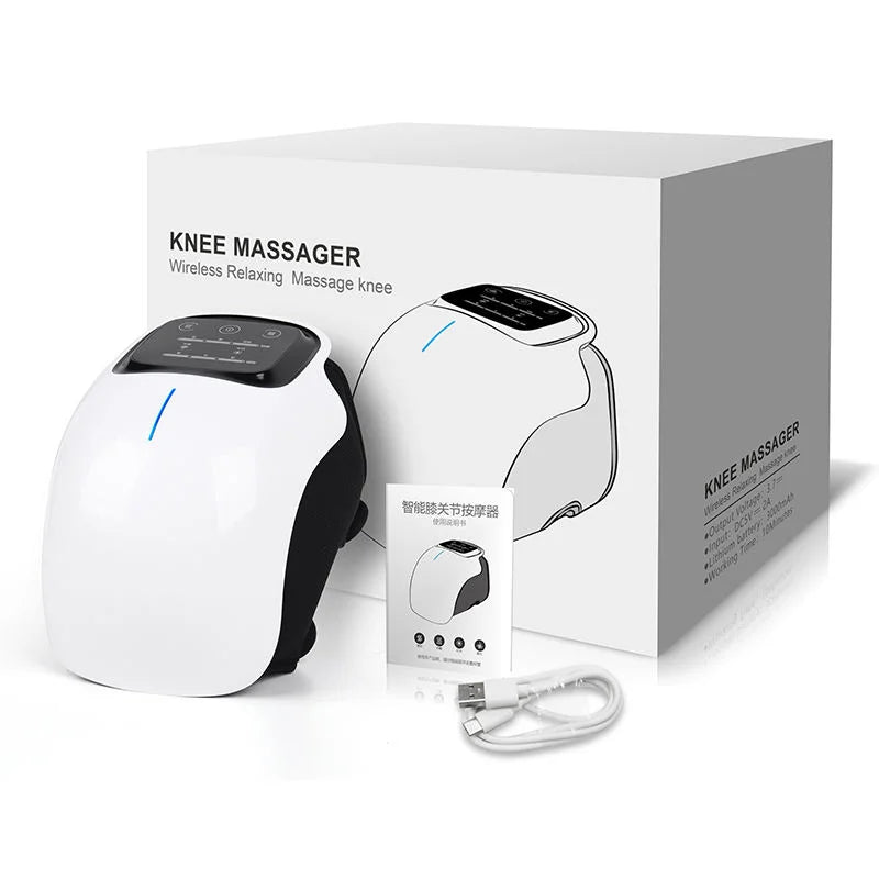 Knee Massager - Intelligente Schmerzlinderung mit Wärmemassage & Vibration