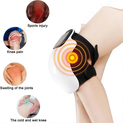 Knee Massager - Intelligente Schmerzlinderung mit Wärmemassage & Vibration