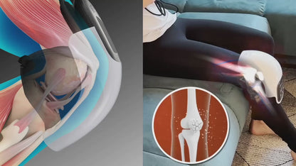 Knee Massager - Intelligente Schmerzlinderung mit Wärmemassage & Vibration