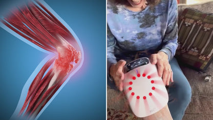 Knee Massager - Intelligente Schmerzlinderung mit Wärmemassage & Vibration